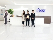 熱烈祝賀孫總簽約創綠家石家莊市區級代理!