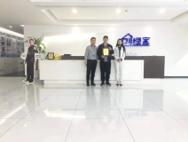 熱烈祝賀周總簽約創綠家江蘇省無錫市區級代理!