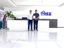熱烈祝賀陳總簽約創綠家江蘇省鹽城市區級代理！