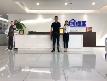 熱烈祝賀陳總簽約創(chuàng)綠家江蘇省南京市溧水縣區(qū)級代理!