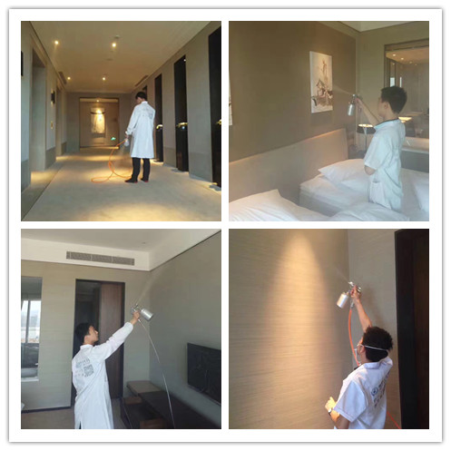 舟山綠城玫瑰園大酒店室內空氣治理